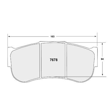 Performance Friction PFC Brake Pads 7678.xx.30.44 (Front)